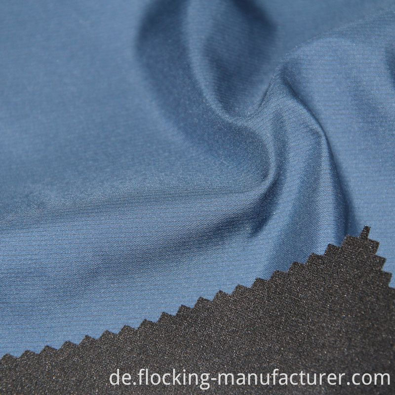Woven Stripe Pongee Fabric Composite with Knitted for Down Coat